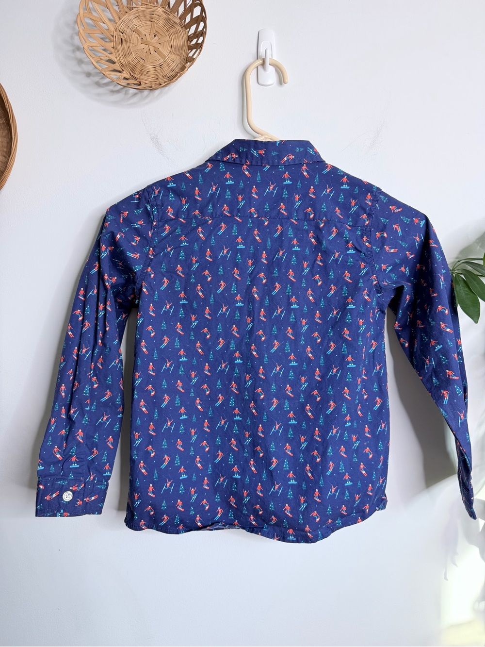Jack & Sage Button Down Shirt Youth Size 8 - Picture 4 of 5